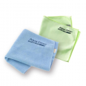 2 cleaning microfibers kit (multipurpose and glasses)